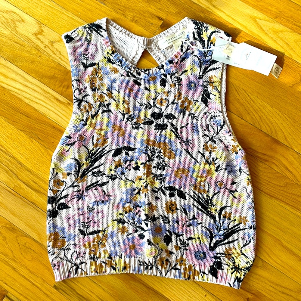 Saltwater Lux sweater tank new with tags